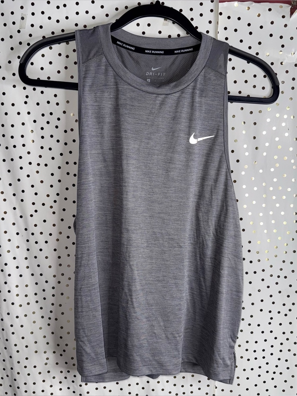 Nike Gray Dri-FIT Athletic Tank Top